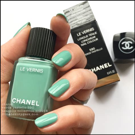 chanel verde pastello dupe